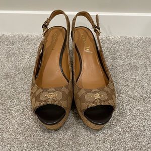 Coach Wedges 👡
